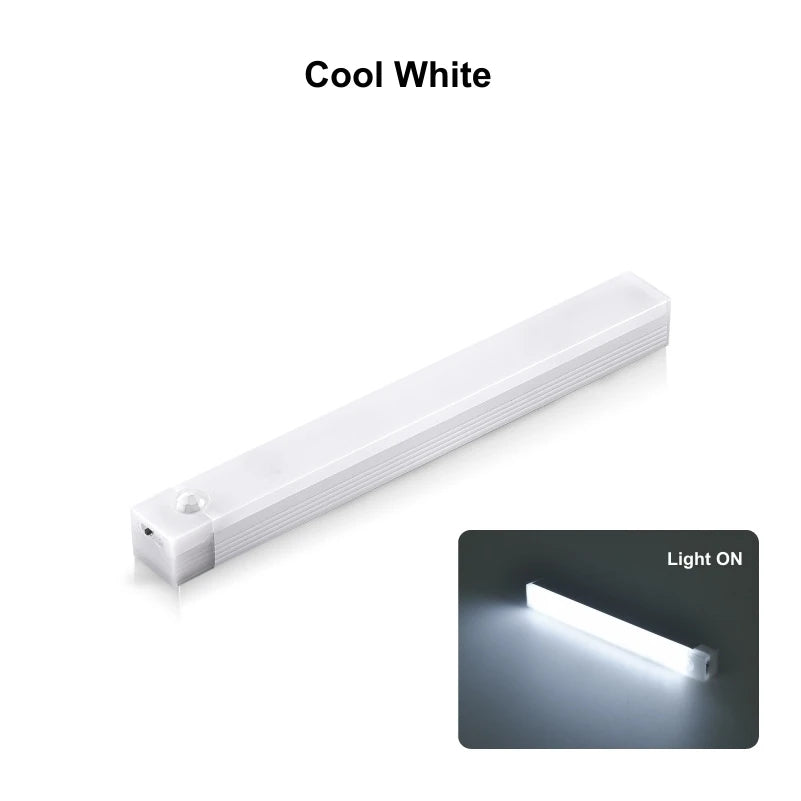 Barra LED Inteligente con Sensor de Movimiento USB Recargable