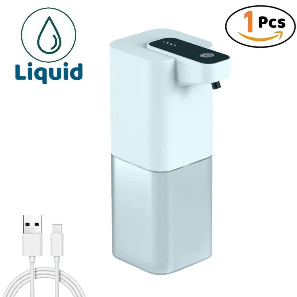 Dispensador Automático de Jabón con Sensor Recargable USB