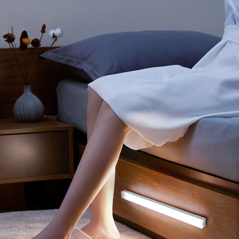 Barra LED Inteligente con Sensor de Movimiento USB Recargable