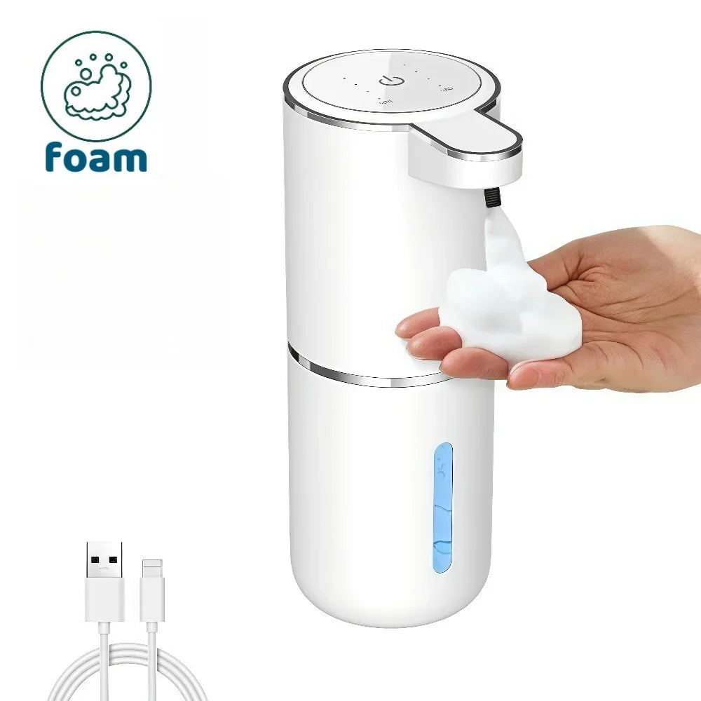 Dispensador Automático de Jabón con Sensor Recargable USB